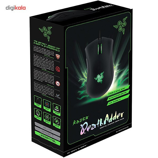 ماوس مخصوص بازی ریزر مدل DeathAdder Essential Ergonomic