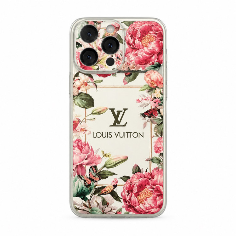کاور طرح گاردن گل رز LV کد LGR13 مناسب برای گوشی موبایل اپل i phone 13