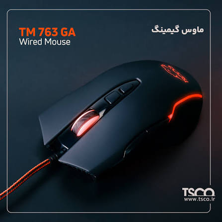 موس گیمینگ تسکو TM 763GA