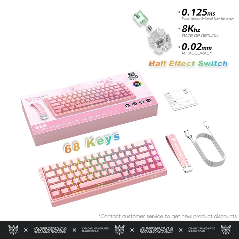 کیبورد گیمینگ اونیکوما "G69"